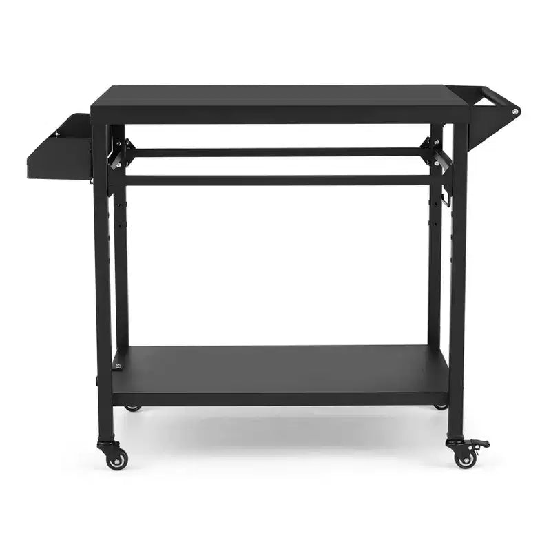 Carrello da esterno per grill nero, con/senza ripiano in rete, per 1 persona